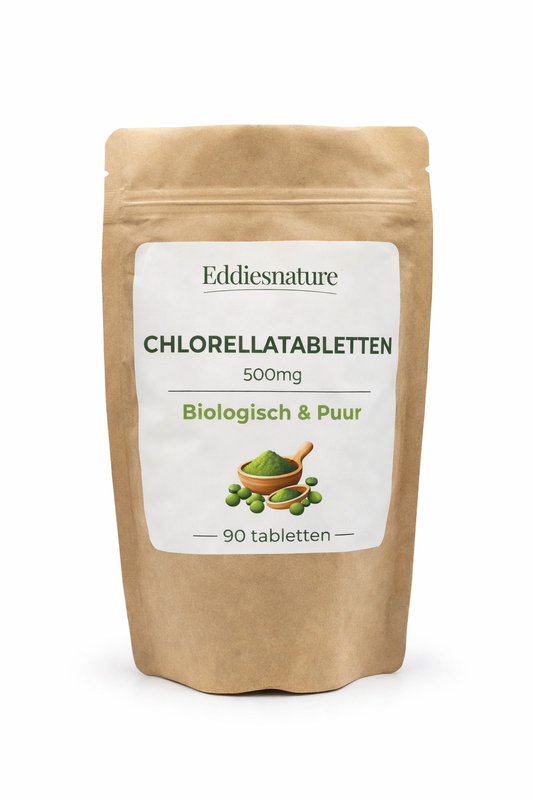 Premium Chlorella Tabletten Biologisch 500mg