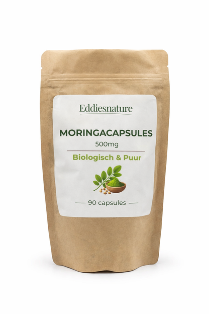 Premium Moringa Capsules Biologisch 500mg