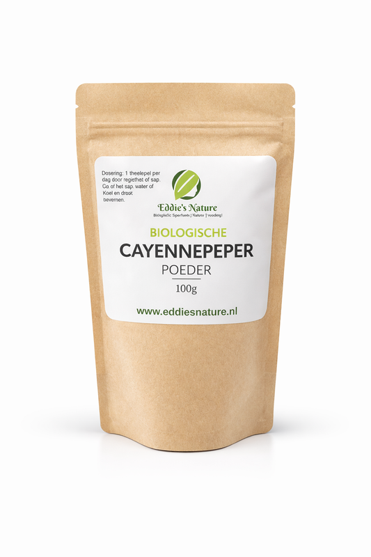Premium Cayenne Peper Poeder 40.000 SHU Biologisch